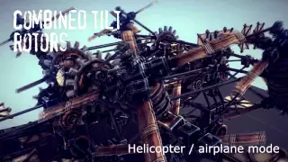 Besiege Quad Tiltrotor