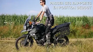 Passer ses rapports en position debout sur son trail en tout terrain - Tuto offroad trail n°6