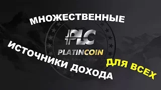 Platincoin PLC GROUP AG Множественные источники дохода для всех!Платинкоин| Команда лидеров