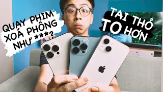 Đánh giá “kĩ” iPhone 13/13 Pro: Tai thỏ TO hơn, quay phim không như quảng cáo.