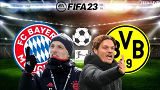 FIFA 23 - FC Bayern Munich vs Borussia Dortmund | Bundesliga 2022-23 | PS5 | 4K