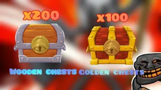 Stick War 3 | x200 WOODEN CHESTS AND x100 GOLDEN CHESTS OPENING