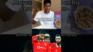 Marcus Rashford Speaks out on His Childhood Cereal Addiction 🥶 #football #shorts