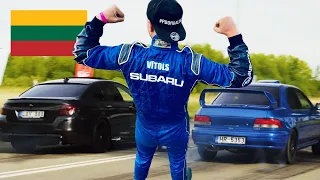 PIRMO REIZI DRAGRACE LIETUVĀ AR SUBARU? (20k SPECIAL)