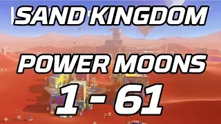 [Super Mario Odyssey] Sand Kingdom Power Moons 1 - 61 Guide