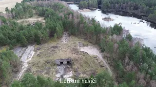 Letiště Hradčany stanoviště letištních hasičů. ЦГВ Чехия. Ральско, Аэропорт Градчаны.