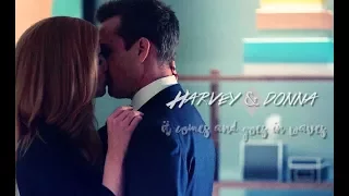 Harvey & Donna  |  it comes and goes in waves [7x10]