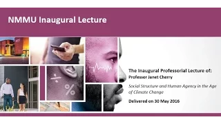 NMMU Inaugural Professorial Lecture: Janet Cherry