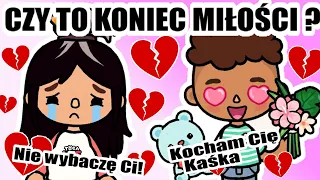 KONIEC MIŁOŚCI 💔 CZY KAŚKA WYBACZY PATRYKOWI • część 2/2 • 💔 historyjki Toca Boca