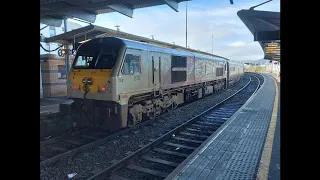 (RARE) Enterprise Trains at Great Victoria Street. 3/3/24