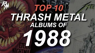 THE BEST THRASH METAL RECORDS OF 1988. (TOP 10)