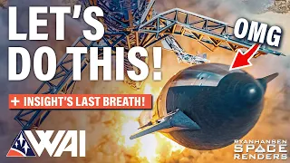 Nächster Starship Meilenstein erreicht! NASA insights macht unglaubliche Entdeckungen!