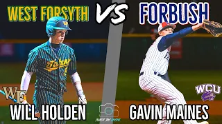 North Carolina High School Baseball Is BACK West Forsyth VS Forbush