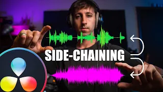 SIDE CHAINING AUDIO - Davinci Resolve Fairlight