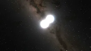 A binary system that collided 5 times!?