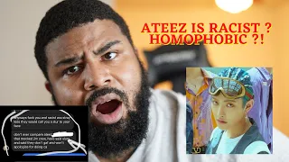 ATEEZ IS RACIST & HOMOPHOBIC ?  Ateez Cultural Appropriation, Fandom Racism, & Dark Past REACTION