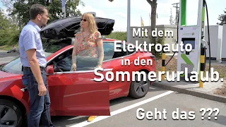 With the electric car on summer vacation. Is that possible?