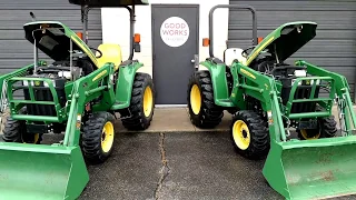 Comparing John Deere 3032e vs 3038e Tractors