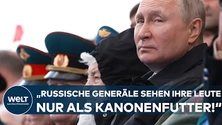 PUTINS KRIEG: "Russische Generäle sehen ihre Leute einfach als Kanonenfutter!" I WELT News