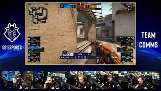 G2 VOICE COMMS DURING 2V3 CLUTCH | G2 vs Liquid | CSGO IEM Katowice 2022