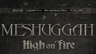 MESHUGGAH - 2016 North American Tour (OFFICIAL TRAILER)