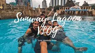 Sunway Lagoon VLOG | First Time ke Sunway Lagoon