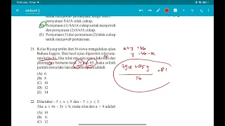 part 4 20-24 pembahasan soal inten SNBT 2023 pengetahuan kuantitatif