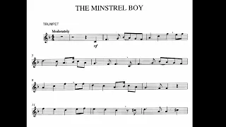 The Ministrel Boy Trumpet Play Along - Bb Instrument (Tenor Sax, Clarinet)