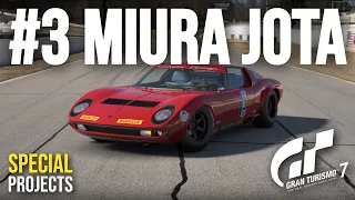 GT7 | #3 Lamborghini Miura Race Car Chassis No.FC68R4 Build Tutorial | Special Projects