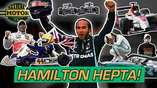 A carreira de LEWIS HAMILTON: de promessa no kart a RECORDISTA da F1