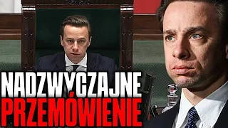 BOSAK Z WYJĄTKOWYM PRZEMÓWIENIEM NA KONIEC OBRAD