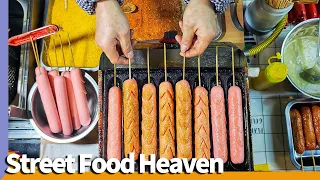 10 Street Snacks in the Winter. China street food tour: Fuqin Night Market in Chengdu.