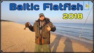 Ловля Камбалы в Балтийском море 2018.