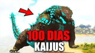 Pase 100 Días con Kaijus en ARK Hardcore (Pelicula Completa)