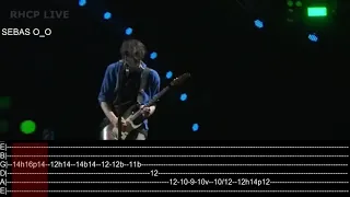 RHCP - Sick love solo live The meadows Festival - Josh Klinghoffer - TAB