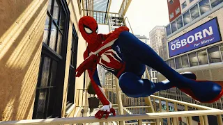 Spider-Man PS4 Stylish Parkour