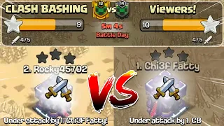 Can I Complete the Comeback in this 5v5 War against Viewers? - Clash of Clans