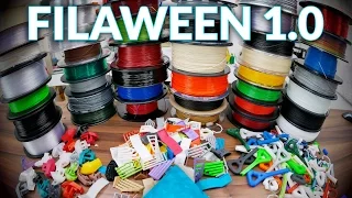 What I learned from reviewing 30 different filaments! #Filaween