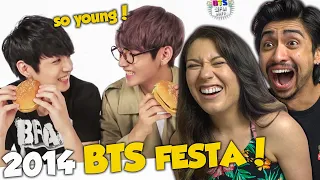 2014 BTS FESTA - HILARIOUS COUPLES REACTION!