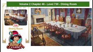 June's Journey - Volume 2 - Chapter 46 - Level 730 - Dining Room - Complete Gameplay, in order)