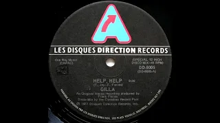 Gilla ‎– Help, Help (Long Version) 1977.