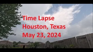 4K / 5.3K Time Lapse Video (05/23/24) - Houston, TX Sun Up to Sun Down
