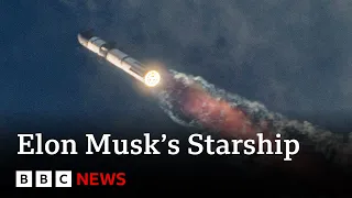 SpaceX reports loss of communication with Starship | BBC News