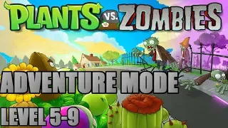 Plants vs. Zombies Walkthrough - Level 5-9