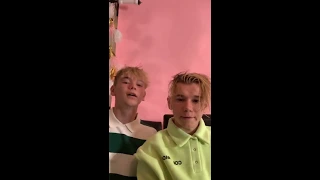 Marcus and Martinus Instagram Live Stream 13.09.2019