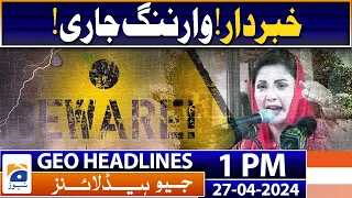 Geo News Headlines 12 PM | 27th April 2024