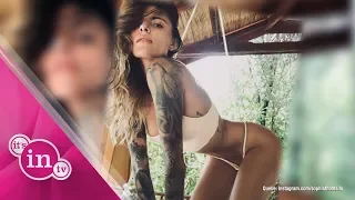 Sophia Thomalla in zweideutiger Pose!