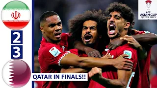 Iran vs Qatar (2-3) HIGHLIGHTS | AFC Asian Cup Semi-Finals 2023 🇮🇷 🇶🇦
