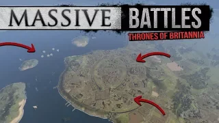 Total War: Thrones of Britannia - Siege of Dun Patraic (Massive Battles)