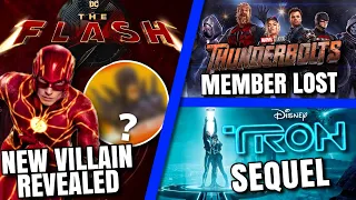 Thunderbolts Lose Teammate, The Flash Weird Villain, Tron 3 & MORE!!